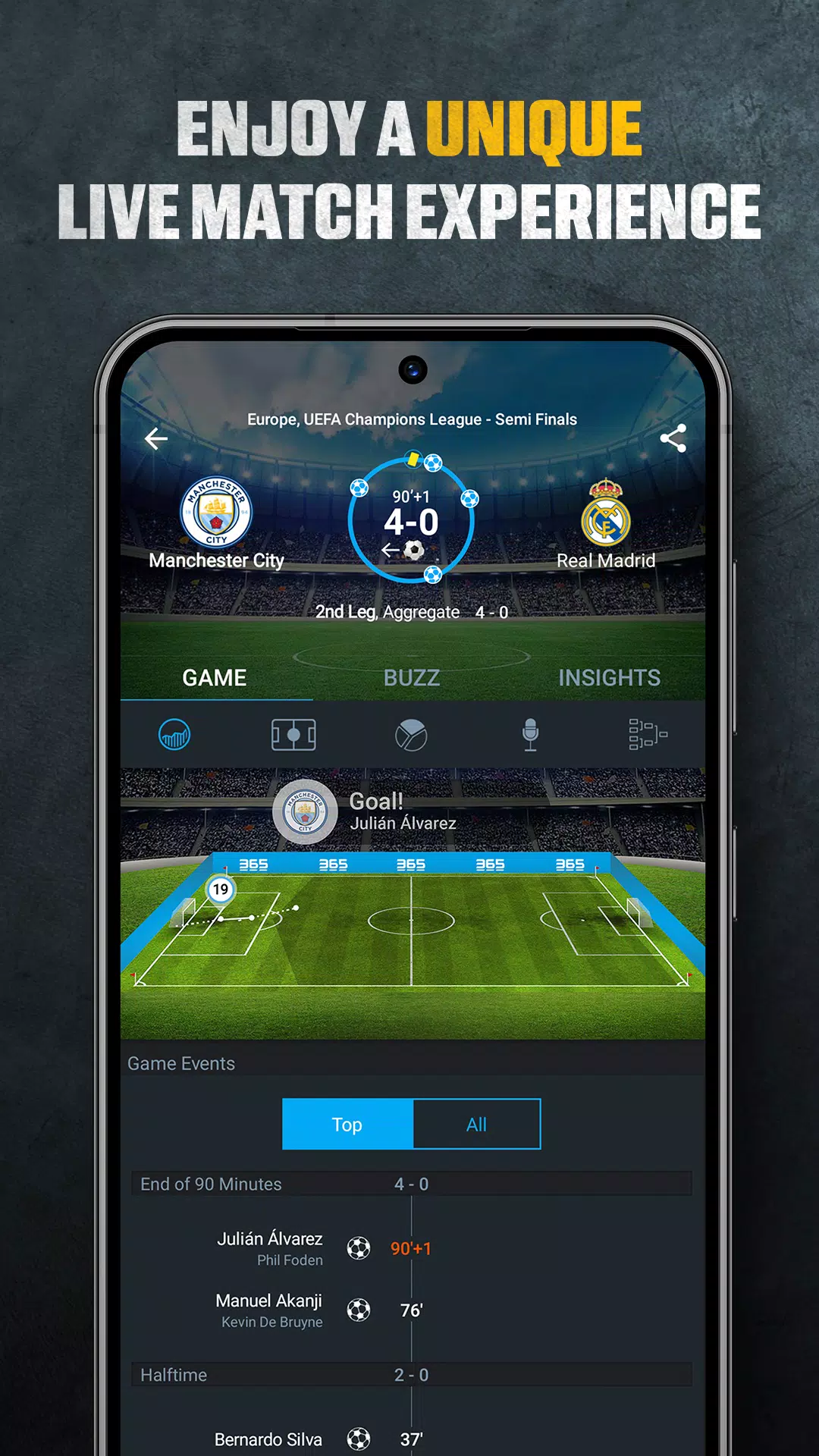365Scores: Brasileirão ao vivo Captura de tela 3