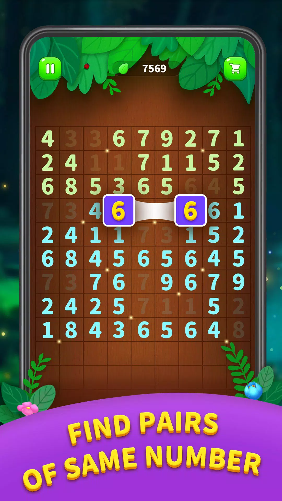 Number Match - Ten Pair Puzzle Capture d'écran 0