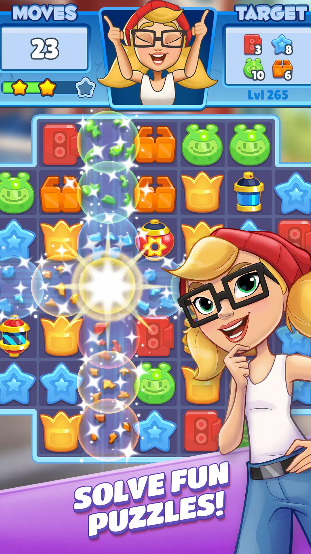 Subway Surfers Match Tangkapan skrin 0