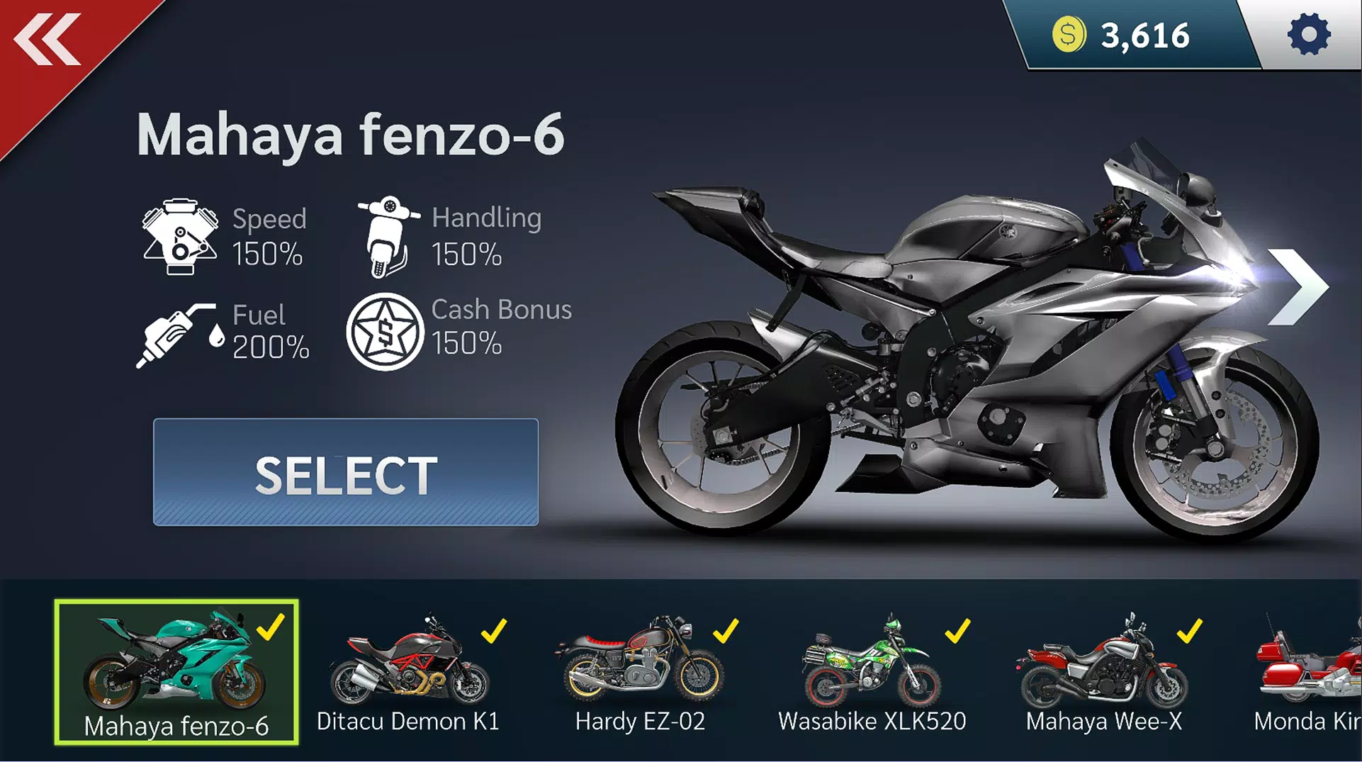 Schermata Real Moto Rider 1