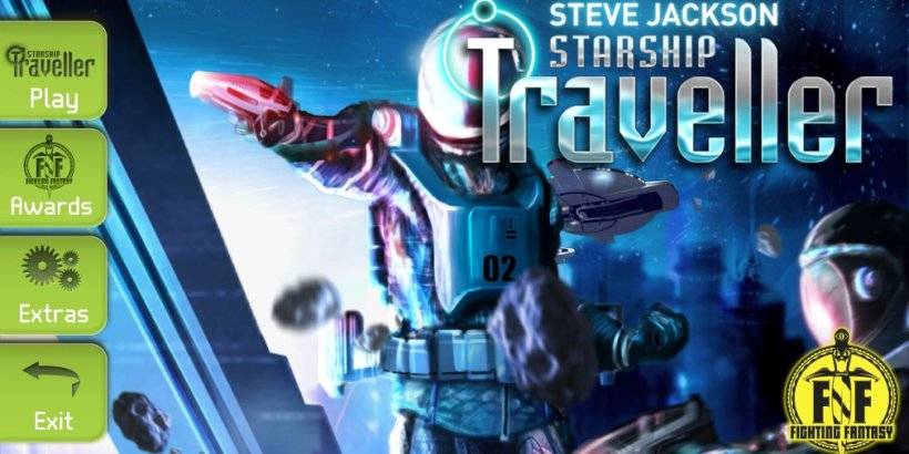 Starship Traveler: novela de 1984 ahora un libro de juegos de ciencia ficción en PC, móvil