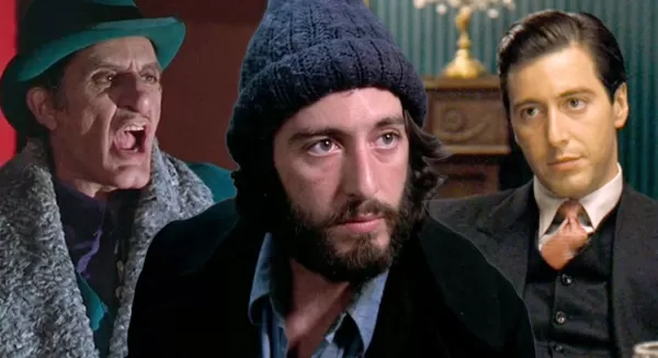 トップ10のアルパチーノ映画がランク付けされました