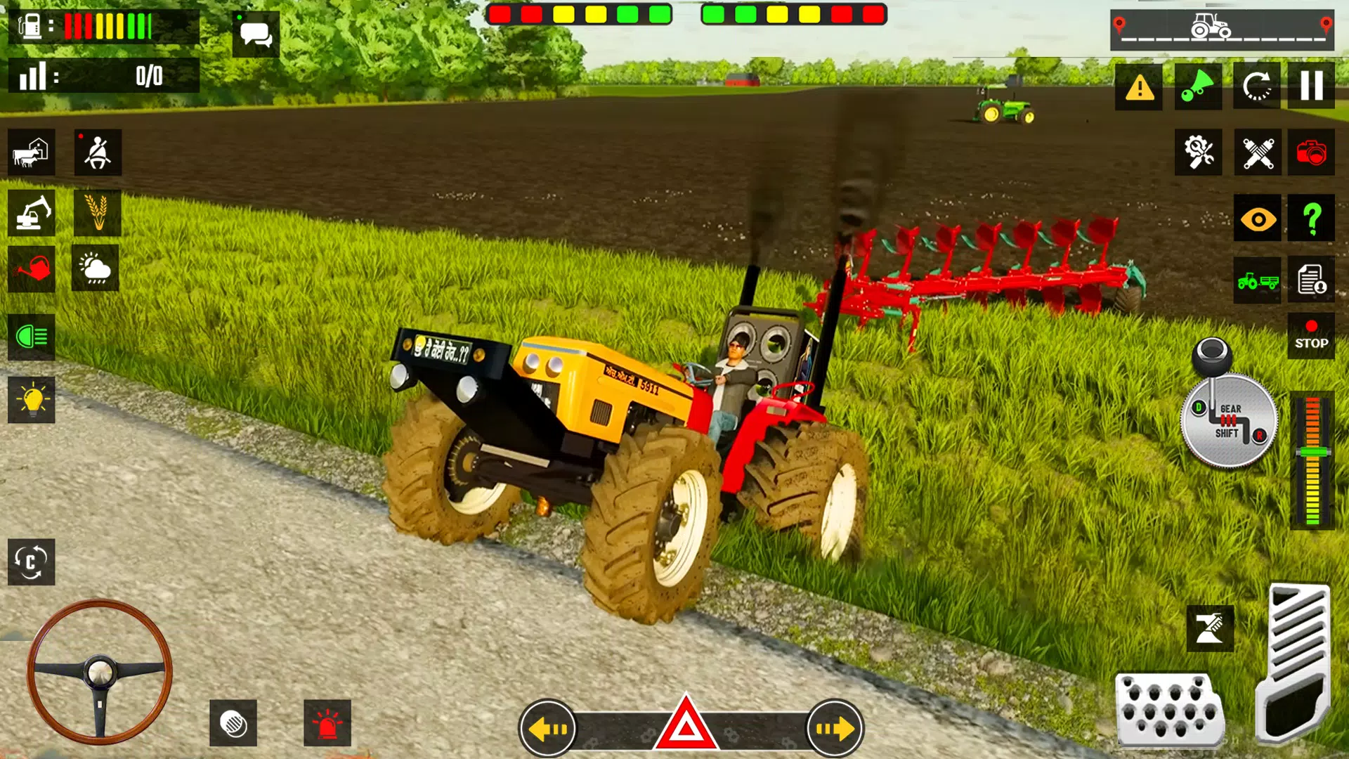 Farming Tractor Game 2023 3D Capture d'écran 1