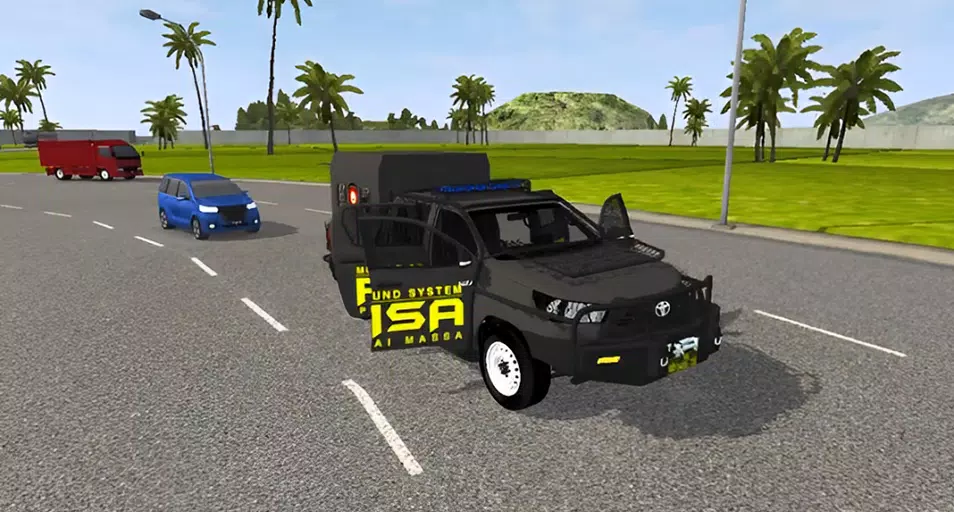Pickup Police drive Game 3D 스크린샷 0