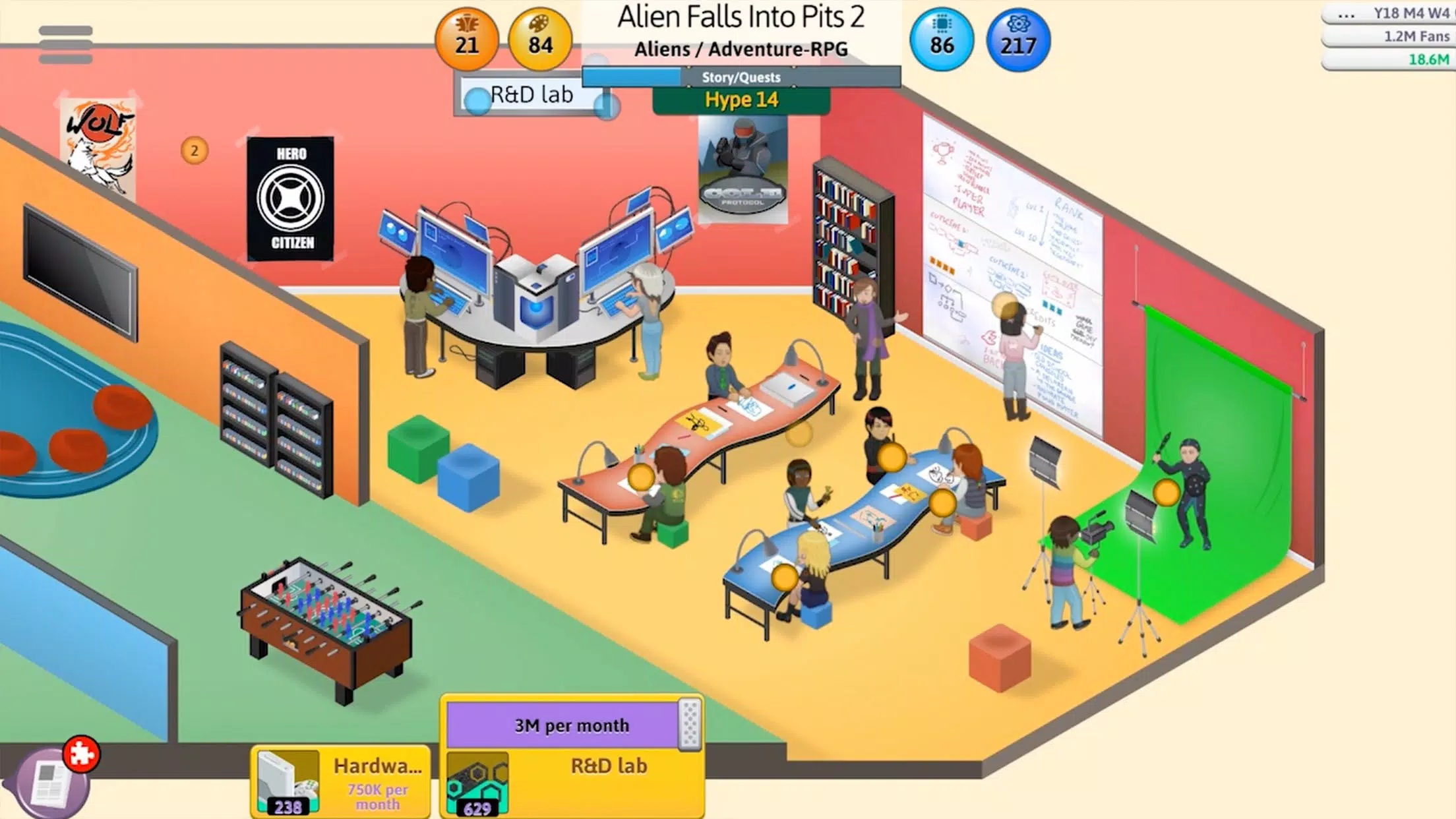Game Dev Tycoon NETFLIX Скриншот 2
