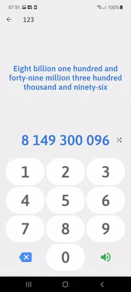 Numbers in English 螢幕截圖 0