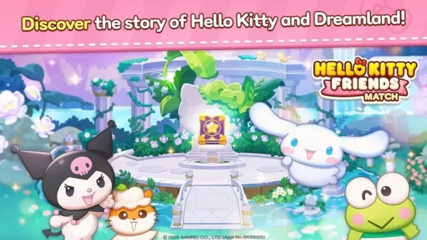 系列游戏揭幕Hello Kitty Friends匹配软启动