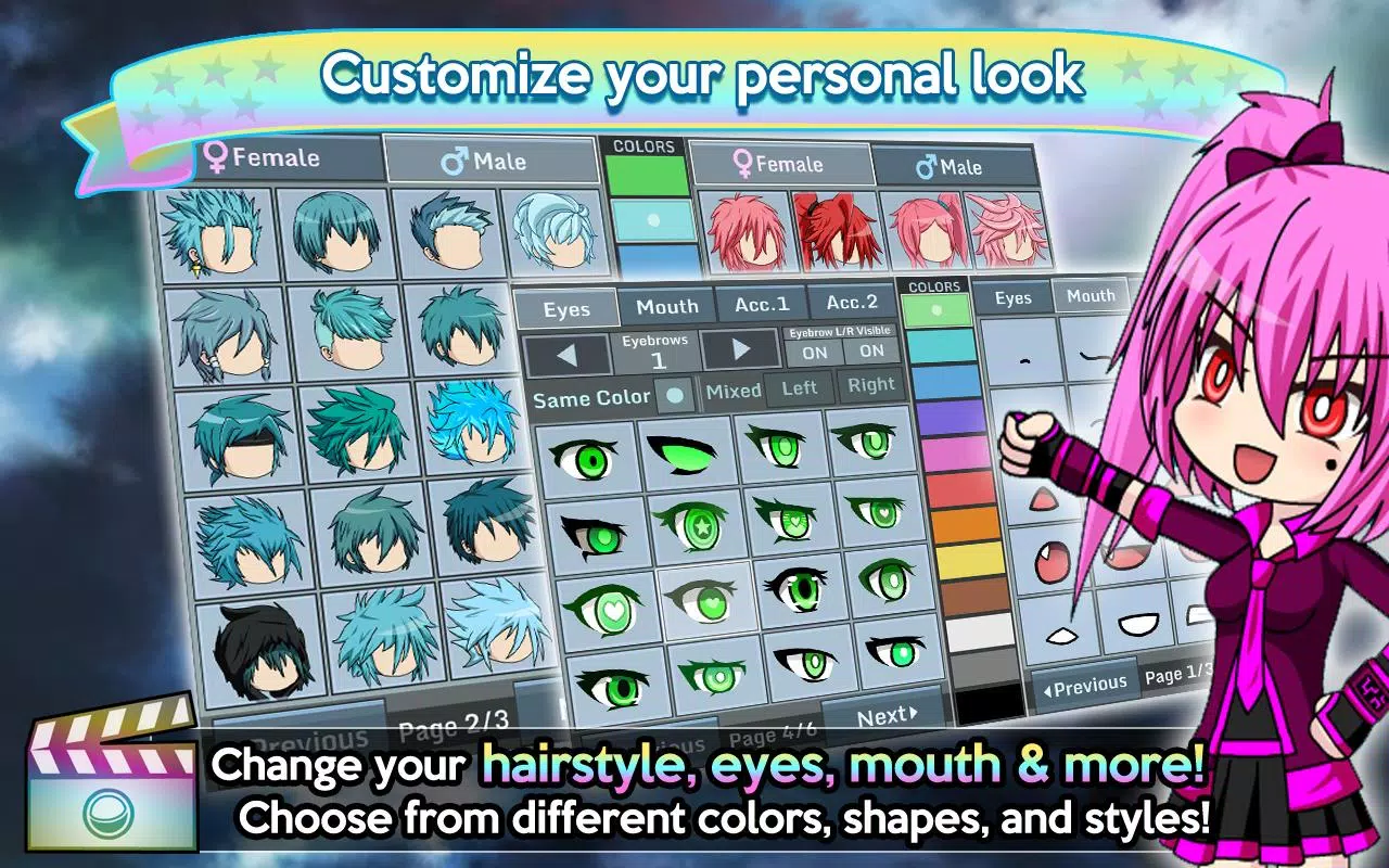 Gacha Studio (Anime Dress Up) Captura de tela 3
