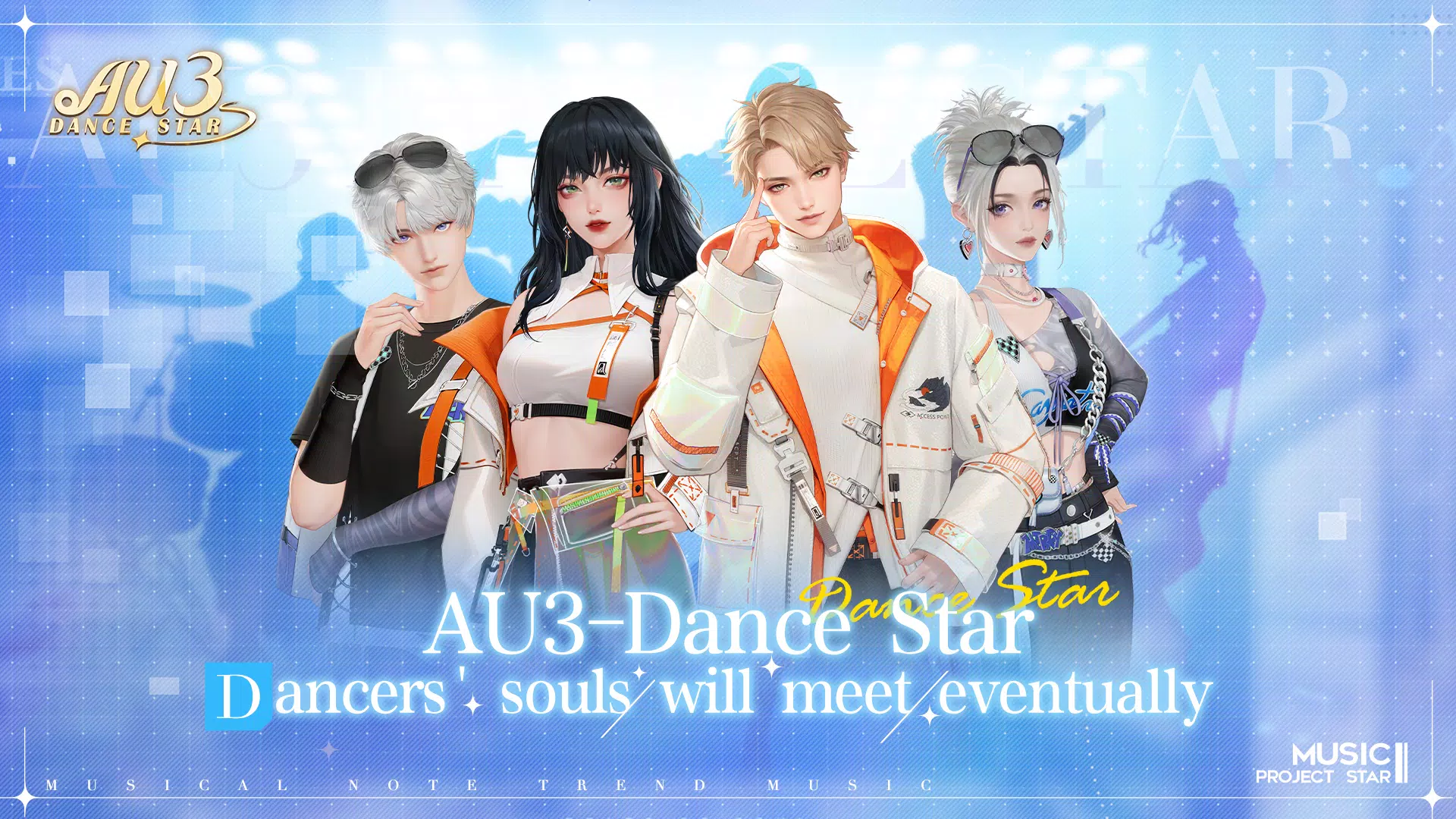 AU3-Dance Star स्क्रीनशॉट 0
