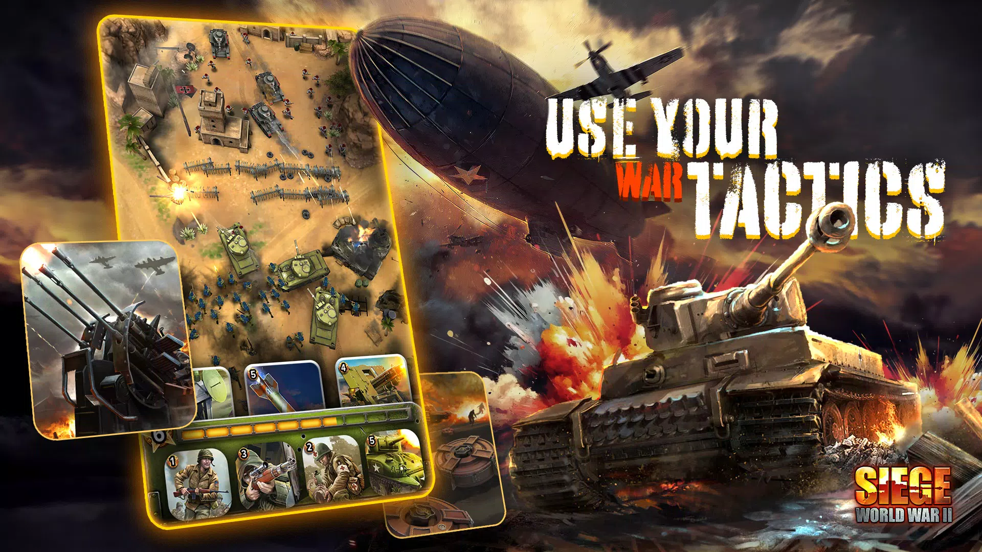 SIEGE: World War II স্ক্রিনশট 1