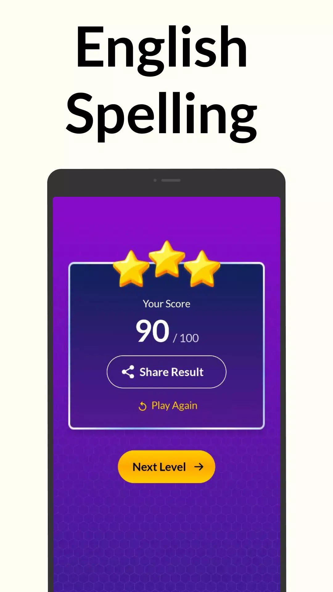 Schermata Spelling Bee: Spelling Quiz 3