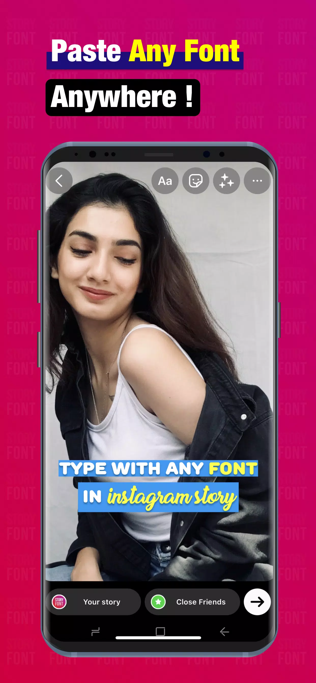 StoryFont for Instagram Story应用截图第0张