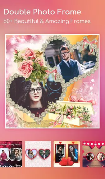 Love Collage, Love Photo Frame 螢幕截圖 2