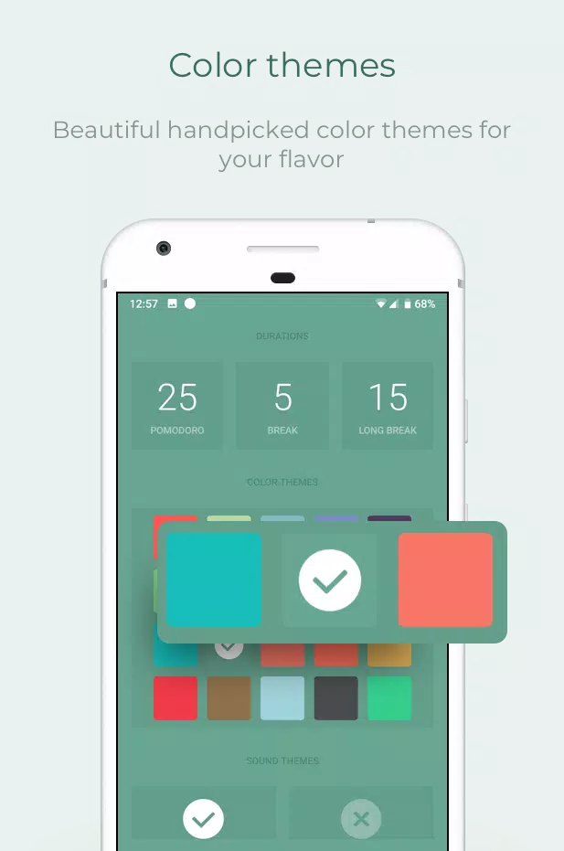 Pomodoro Timer Captura de tela 3