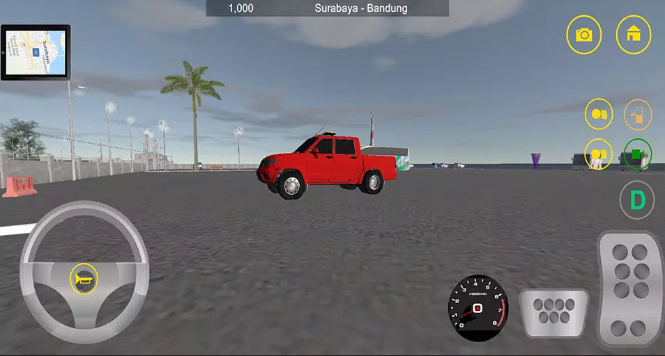 Pickup Police drive Game 3D 스크린샷 3