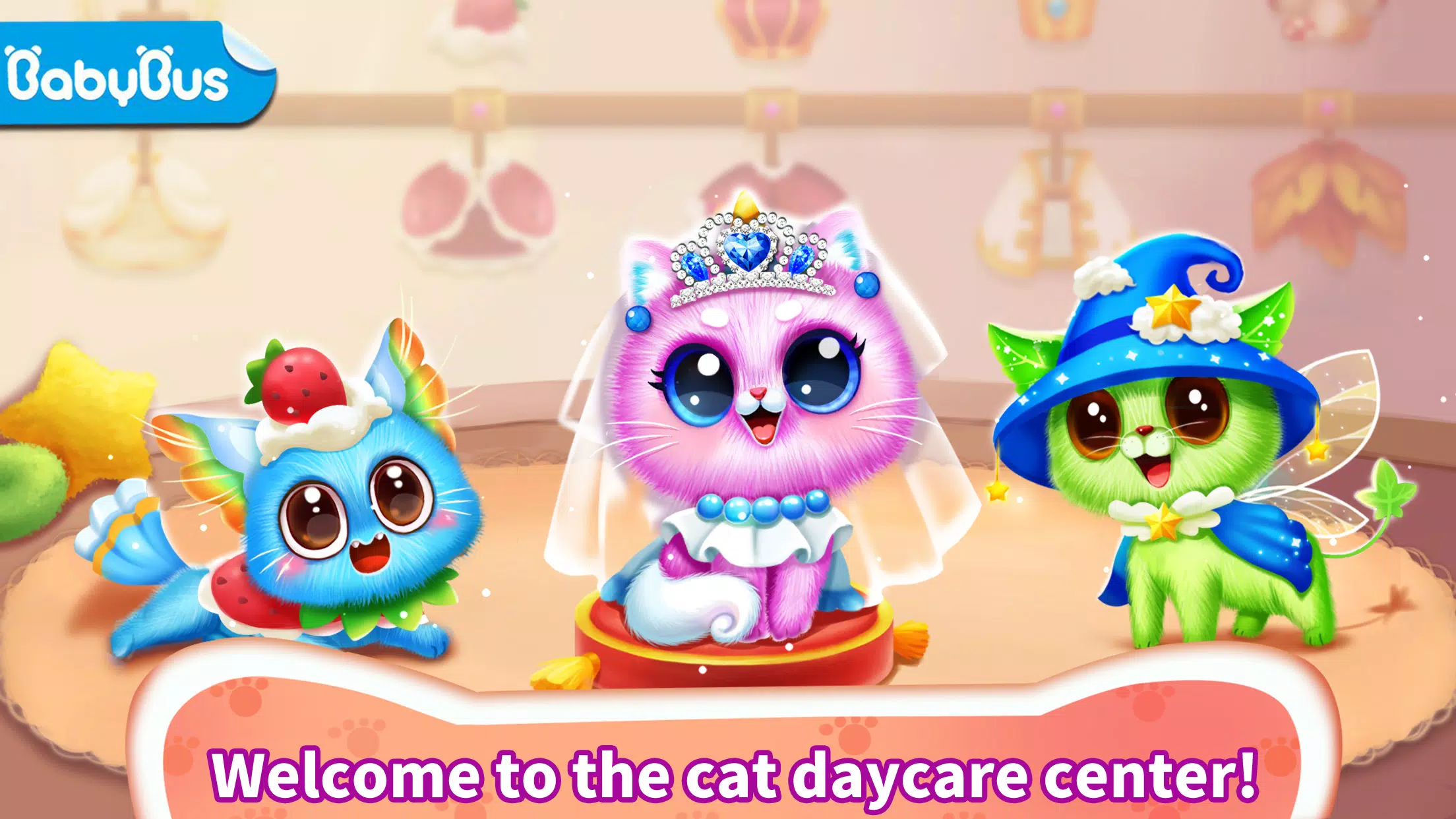 Little Panda: Baby Cat Daycare Capture d'écran 0