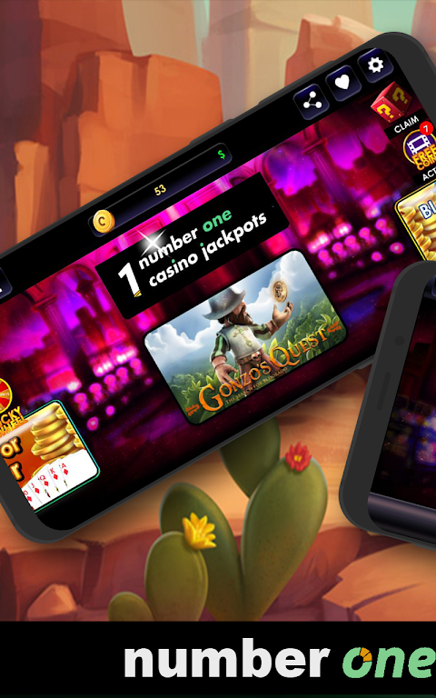 Number 1 Casino Jackpots Capture d'écran 0