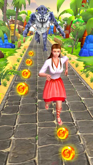 Jungle Run Temple Escape Games Captura de pantalla 1