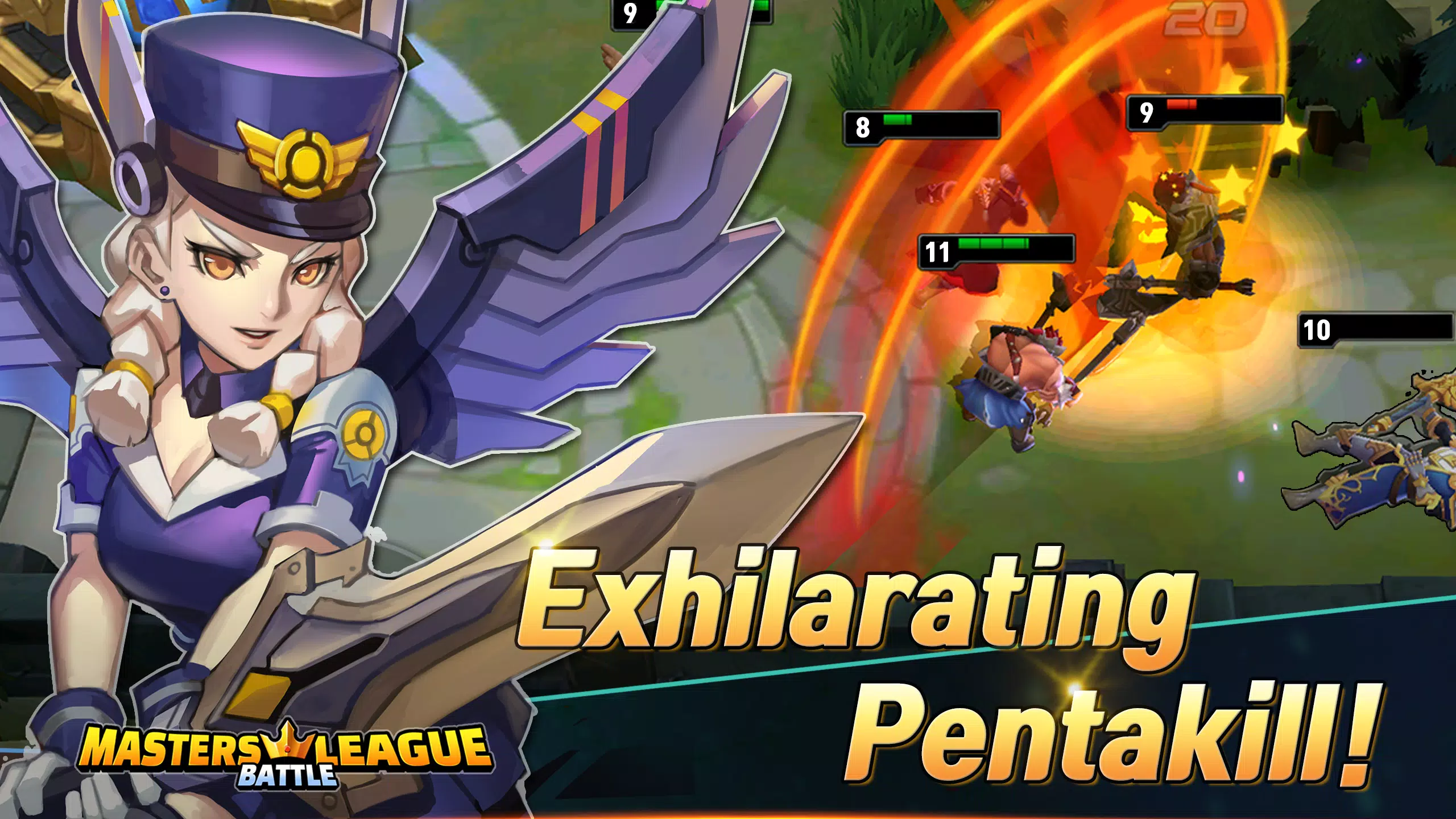 Moba League:PvP Trainer Schermafbeelding 2