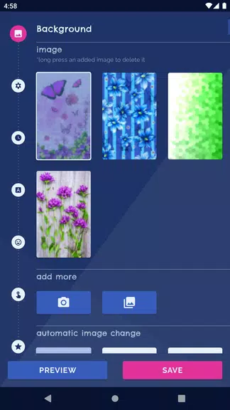 Abstract Live Wallpaper Themes スクリーンショット 0