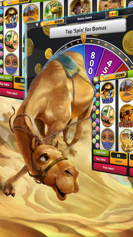 Desert Treasure Slot Machine 7 Captura de tela 0