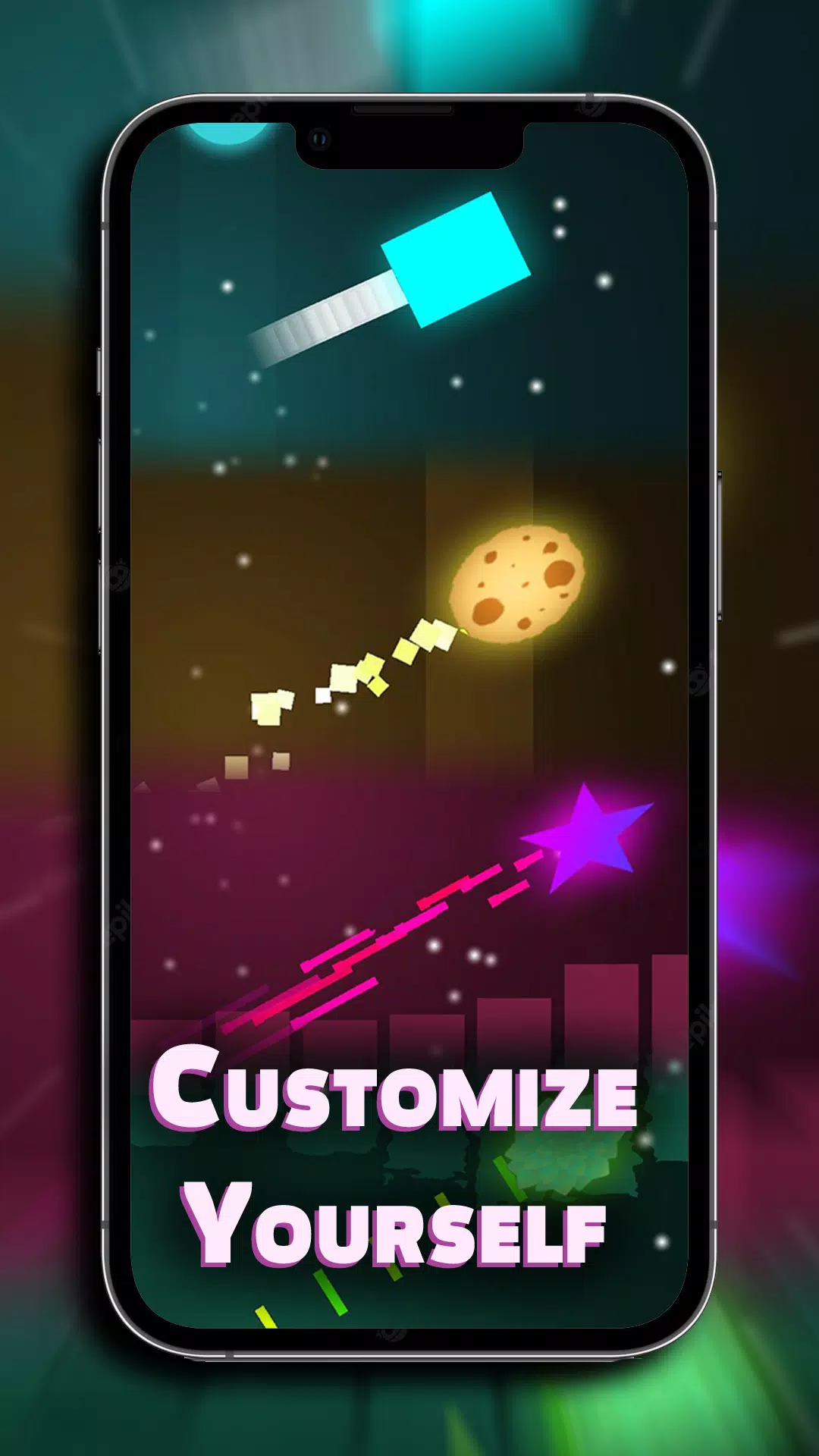 Dash'n'Beat - EDM Rhythm game Captura de pantalla 1