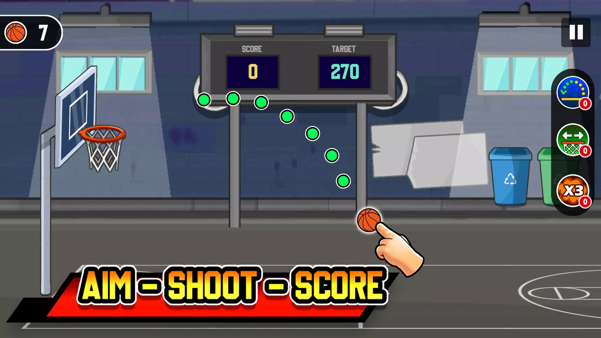 King of Basketball Shooting স্ক্রিনশট 0