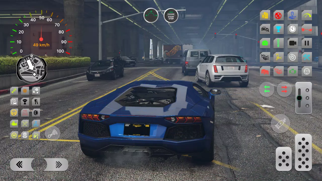Lambos Drift Process Aventador Capture d'écran 2