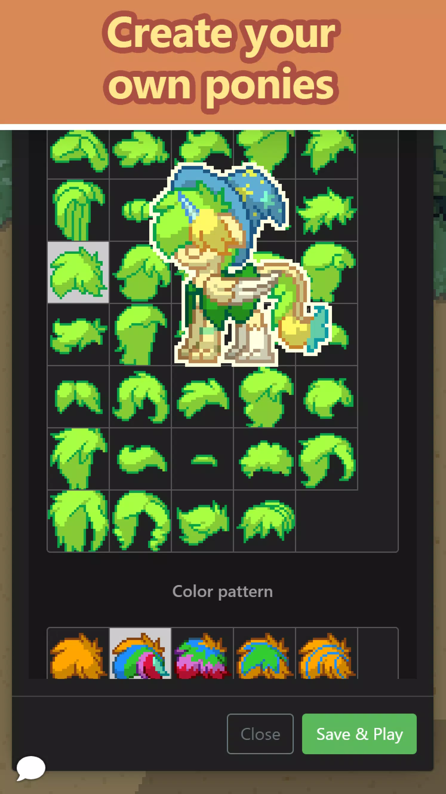 Pony Town - Social MMORPG スクリーンショット 1