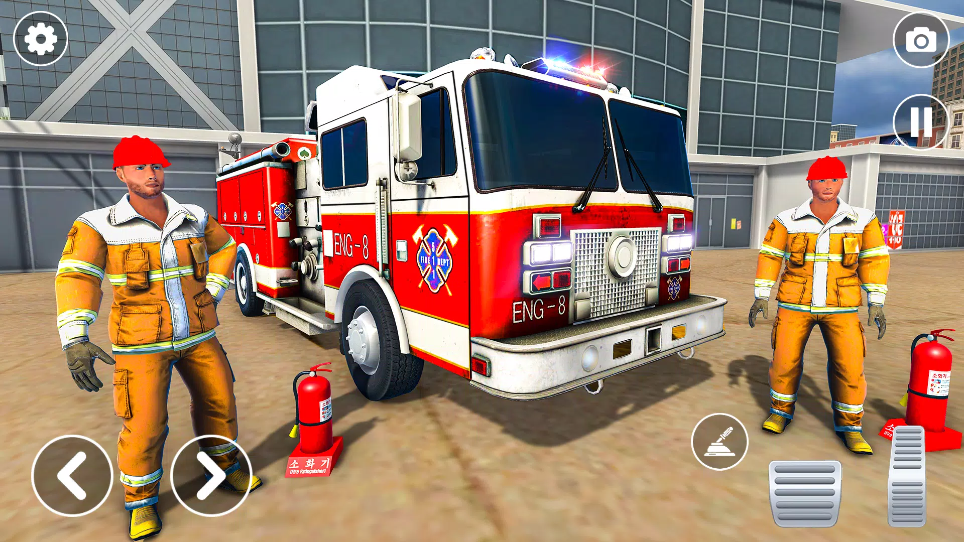 Fire Truck Rescue: Truck Games ဖန်သားပြင်ဓာတ်ပုံ 3