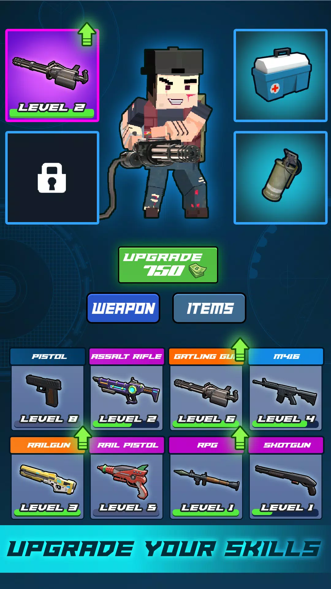 Zombie Craft War: Pixel Gun 3D Schermafbeelding 3