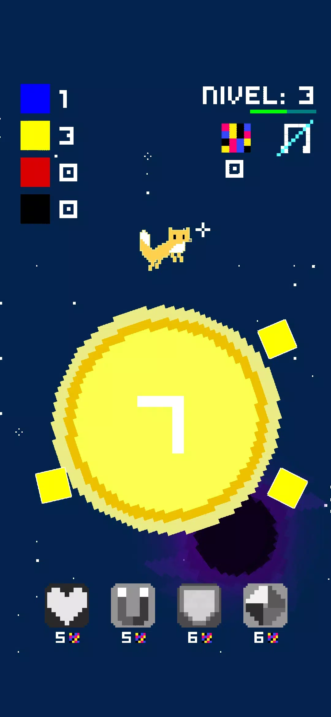 Pixelated Planet DX Captura de tela 1