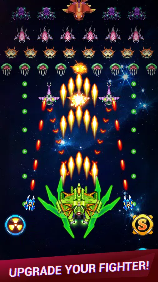 Galaxy sky shooting Captura de tela 0