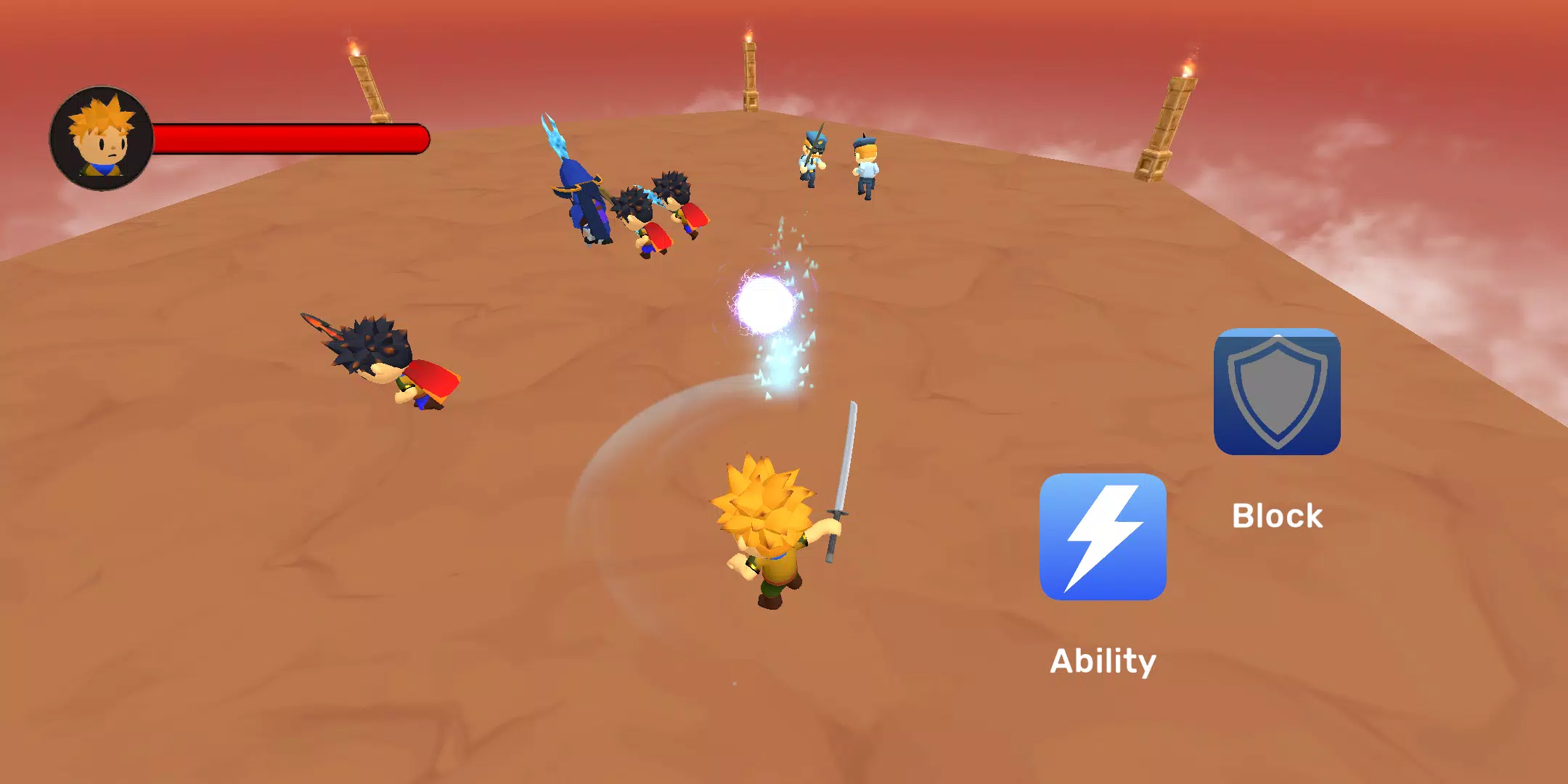 Blade Ball Dodgeball Battle 스크린샷 0