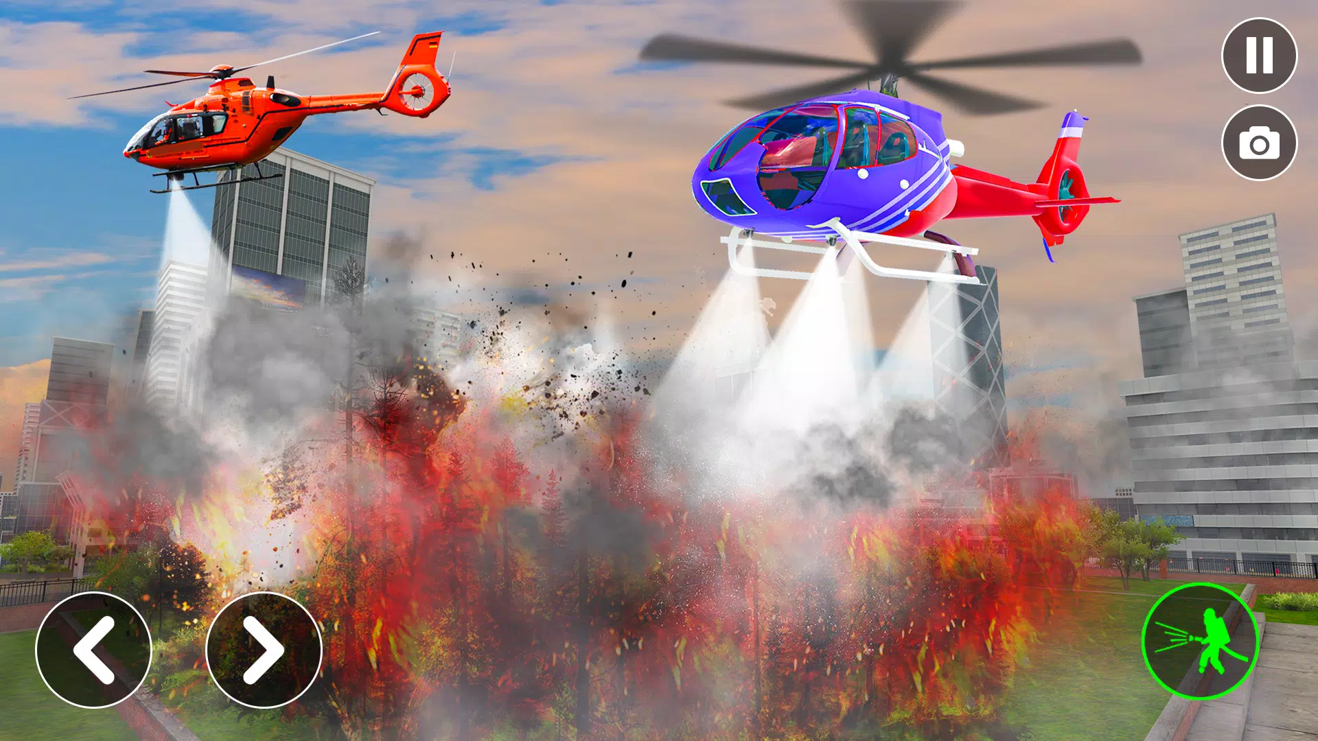 Fire Truck Rescue: Truck Games ဖန်သားပြင်ဓာတ်ပုံ 0