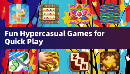 Masaya ang mga laro ng hypercasual para sa mabilis na pag -play