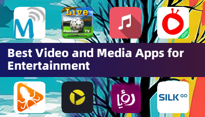 Beste Video- und Medien-Apps für Unterhaltung