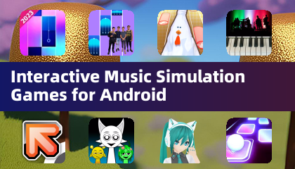 Interaktive Musik-Simulationsspiele für Android
