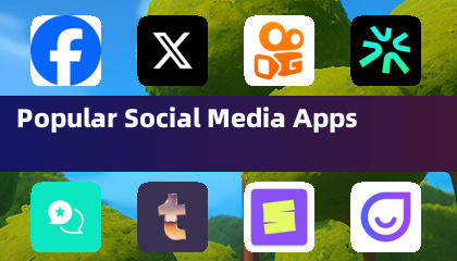 Aplicaciones Populares de Redes Sociales