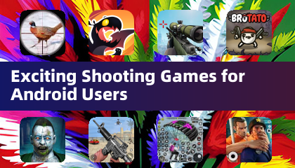 안드로이드 사용자를 위한 흥미로운 총기 사격 게임