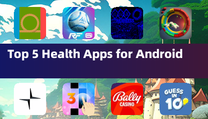 안드로이드용 상위 5개의 헬스 앱
