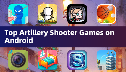 안드로이드에서 가장 인기 있는 포신 사격 게임