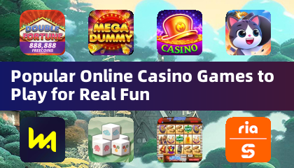 실제로 즐기기 위한 인기 있는 온라인 카지노 게임