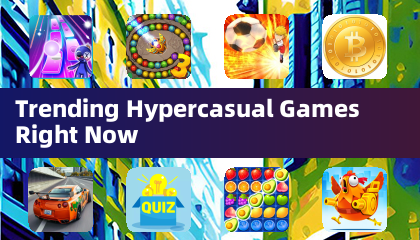 현재 유행하는 하이퍼케주얼 게임