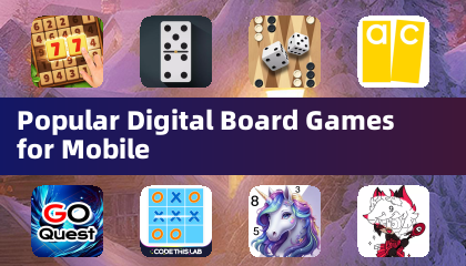 모바일용 인기 디지털 보드 게임