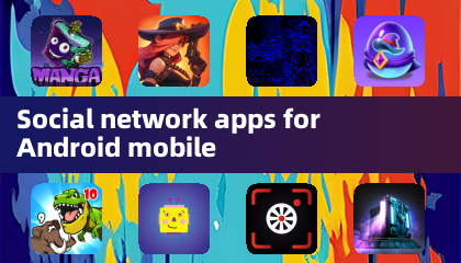 Androidモバイル用のソーシャルネットワークアプリ