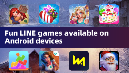 Fun LINE games available on Android devices