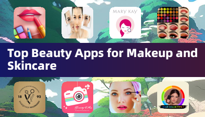메이크업과 스킨케어를 위한 최고의 뷰티 앱