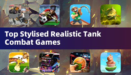 스타일리시한 현실적인 탱크 전투 게임 중 최고의 작품