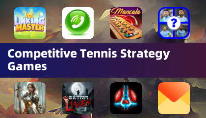 競争心あるテニス戦略ゲーム